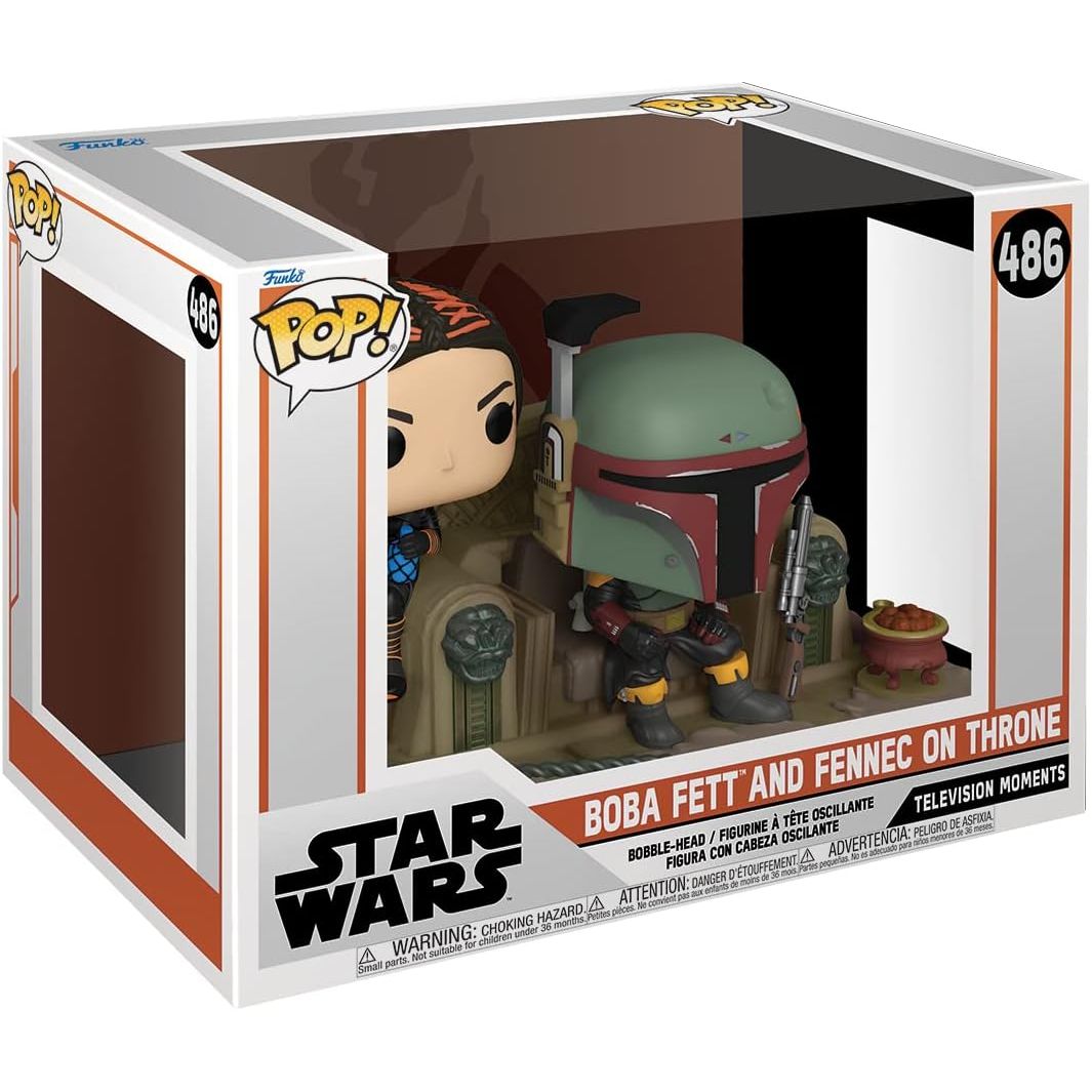 Buy Funko,Funko POP! Moment Star Wars The Mandalorian – Boba Fett & Fennec Shand Vinyl Figure - Gadcet UK | UK | London | Scotland | Wales| Near Me | Cheap | Pay In 3 | Action & Toy Figures